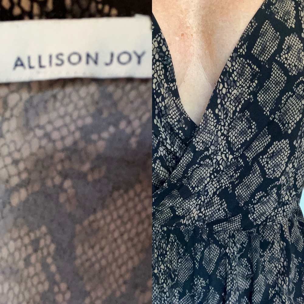 Snake Print Jumpsuit - Picture 2 of 2